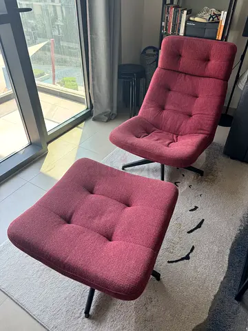 Ikea Havberg Chair + Footstool