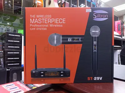 Siltron ST-29V Wireless UHF Microphone System - Dual Handheld Set