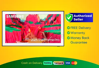 Samsung 65 inch TV Smart QLED TV- The Frame - 4K,
| Brand New |Warranty | FREE  Delivery