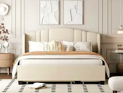 High Quality New King size Luxury Family bed with Mattress Available