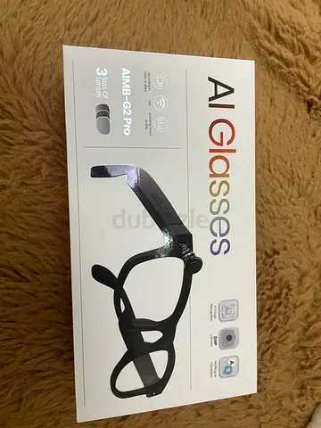 AI Glasses AIMB-G2 Pro with 3 Lens Sets - New in Box