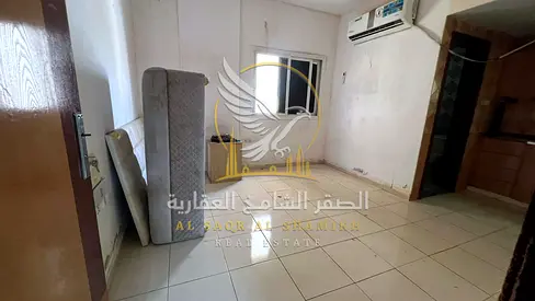 Spacious Family Studio for Rent in Al Majarra Sharjah with Split AC and Separate Kitchen