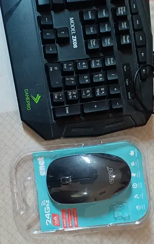 Gaming keu board & Mouse available for sale