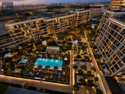 1 Bedroom Apartment | Afnan 2 Midtown | Balcony | Pool & Park Access