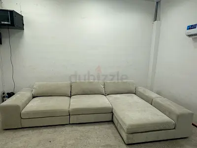 Perfect condition eichholtz brand lshape sofa