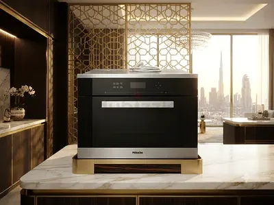 Miele DG 6401 Built-In Steam Oven – Obsidian Black | Excellent Condition