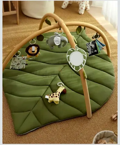 NEW Baby play gym activity mat with hanging toys - green. Best Deal!!!!