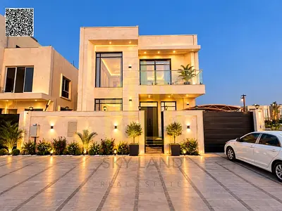 A unique opportunity: a luxurious, brand-new villa for rent in the upscale Al Zahia neighborhood of