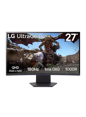 LG UltraGear 27" QHD Curved Gaming Monitor - 180Hz, 1ms