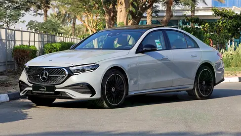 2026 Mercedes-Benz E 300 AMG EQ Boost 2.0T RWD GCC 0KM With 2 Years Unlimited Mileage Warranty