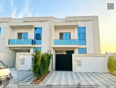 Villa for sale in Al Helio 2, Ajman | 5 master bedrooms, majlis, and living room | Registration fees included