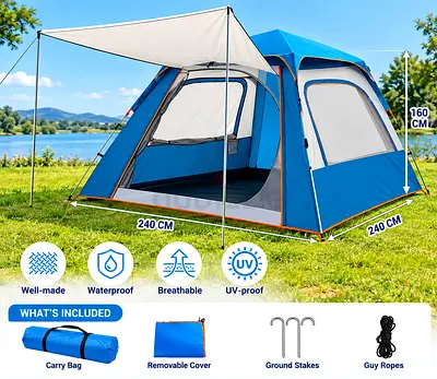 Family Pop-Up Tent – 400 AED