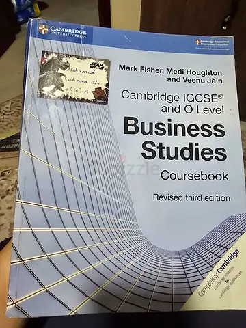 Cambridge IGCSE and O Level Business Studies Coursebook (Revised 3rd Edition)