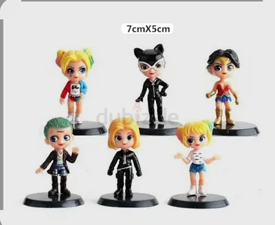 DC Superhero 6PCS Mini Figure Set – Joker Harley Quinn Catwoman Wonder Woman