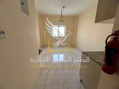 A second-occupancy studio in Al Butina featuring modern finishes, central air conditioning, and cent