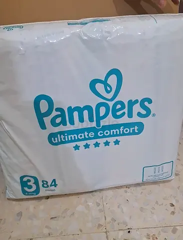 Pampers Ultimate Comfort Size 3. 252 Diapers .Totally 3 packs. 85 diapers per pack. Unopened.