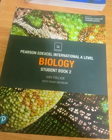 Pearson Edexcel International A Level Biology Student Book 2 - Ann Fullick (Good Condition)