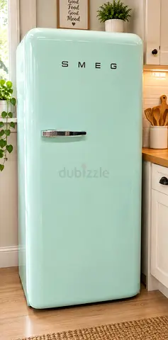 SMEG Retro Single Door Refrigerator - Mint Green (Excellent Condition) Latest Version