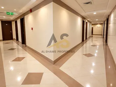 12 cheques | Hot offer for Family cheap 1BR Apartment with 2full Bathrooms opposite Muwaileh Park