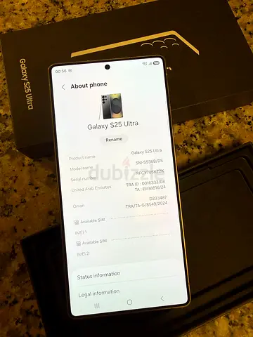 Samsung Galaxy S25 Ultra -TRA , Good Condition
