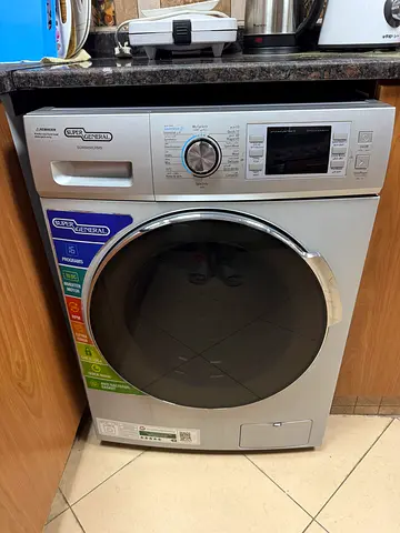 For Sale – Super General Front Load Washing Machine, in good working condition.