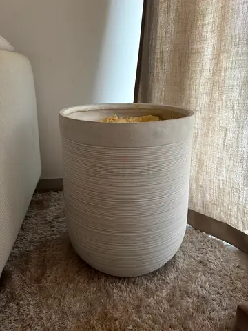 Large Textured Decorative Planter – 50cm Tall