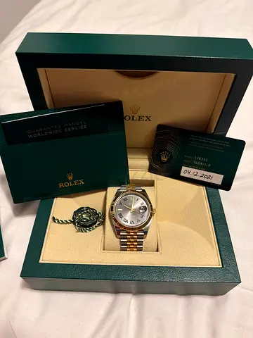 Rolex Datejust 41 "Wimbledon" 126333 Two-Tone Jubilee – Like New – 12/2021 Full Set