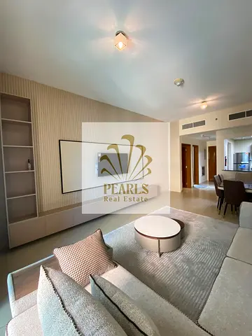 Furnished 1-Master-Bedroom Apartment with Living Room for Annual Rent in Ajman One Towers, Al Rashidiya 3, Sea View, Gym, Pool, Parking, AED 40K