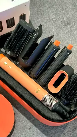 Dyson Air wrap used once Multi-function Hair Styler Set with Case - Used, Good Condition