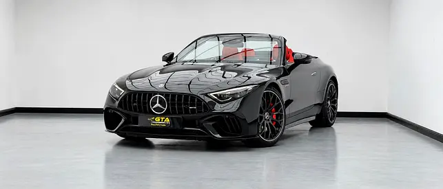 2022 Mercedes-Benz SL55 AMG V8 4MATIC+, Oct/2028 Mercedes Warranty, Full Service History, GCC