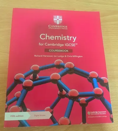 Chemistry for Cambridge IGCSE Coursebook (Cambridge University Press) - 5th Ed.