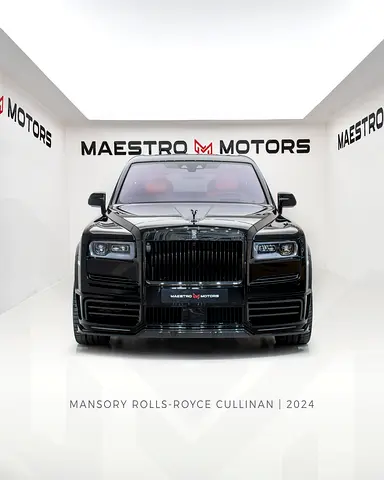 Rolls-Royce Cullinan 2024 I Original Mansory with Certificate I VIP Seats