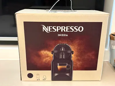 Brand new boxed coffee machine Nespresso