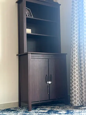 Brown cupboard