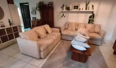 Cement colour Crate&barrel lounge deep 3+2 Sofa