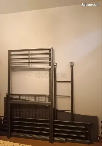 IKEA Metal single size loft bedbed frame good condition with free home delivery and installation