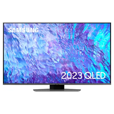 Samsung 55 inch TV Smart QLED - 4K, 55Q80C