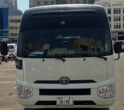 Toyota Coaster With Driver