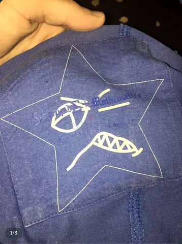 Star Graphic Print T-Shirt Size XL