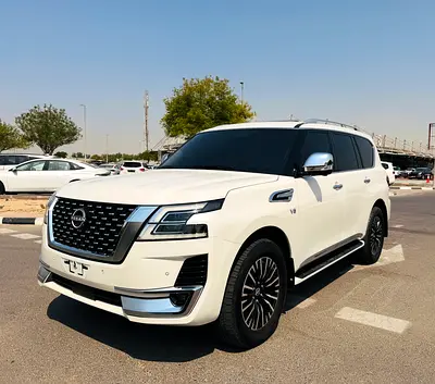 Nissan Patrol LE Platinum 2024 GCC V8 Full Service Agency Still Under Warranty