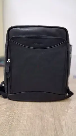 Black leather backpack Premium quality - Laptop Bag