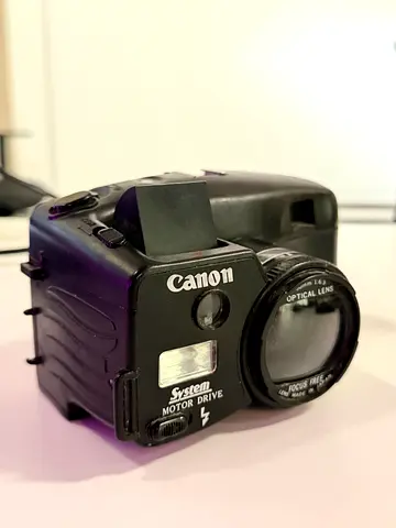 Vintage Canon Sure Shot / Prima 35mm Point-and-Shoot Film Camera - Used