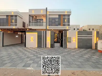 Brand new villa for sale in Al Rawda 2, Ajman | 5,000 sq ft | All utilities included.