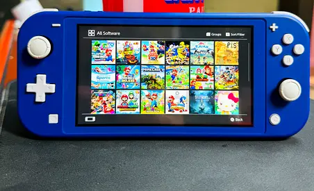 switch lite 30 games installed