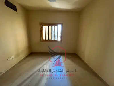 Central AC, free maintenance, new finishing, spacious 1-bedroom and 2 bathrooms in Al Majaz 1, near Gold Souq, Corniche with easy Dubai/Ajman access.