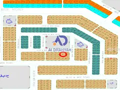 A prime plot of land facing the public park.
