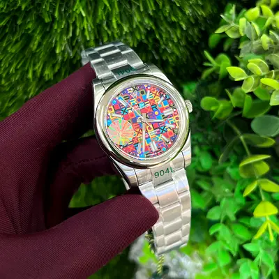 Rolex oyster perpetual mens automatic watch