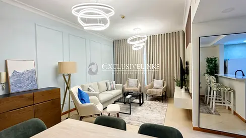 Vacant | Furnished | Chiller free | Near Metro