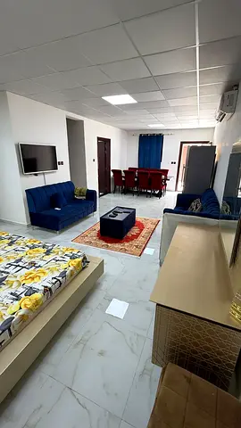 Very spacious studio with a separate kitchen; all bills and internet included.