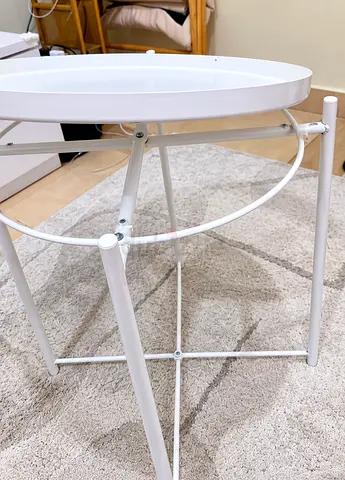 MOVING SALE – AVAILABLE FOR 2 WEEKS ONLY | IKEA GLADOM Tray Table – White